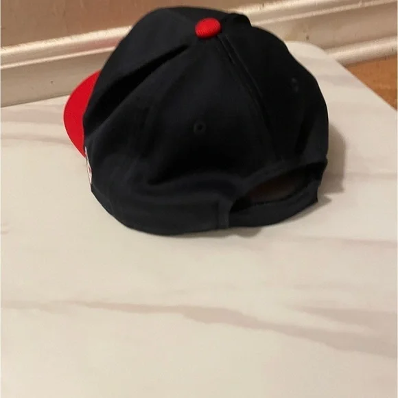 2013 Youth FLAT BRIM Atlanta Braves Home Blue/Red Hat Cap MLB Adjustable - Picture 2 of 3